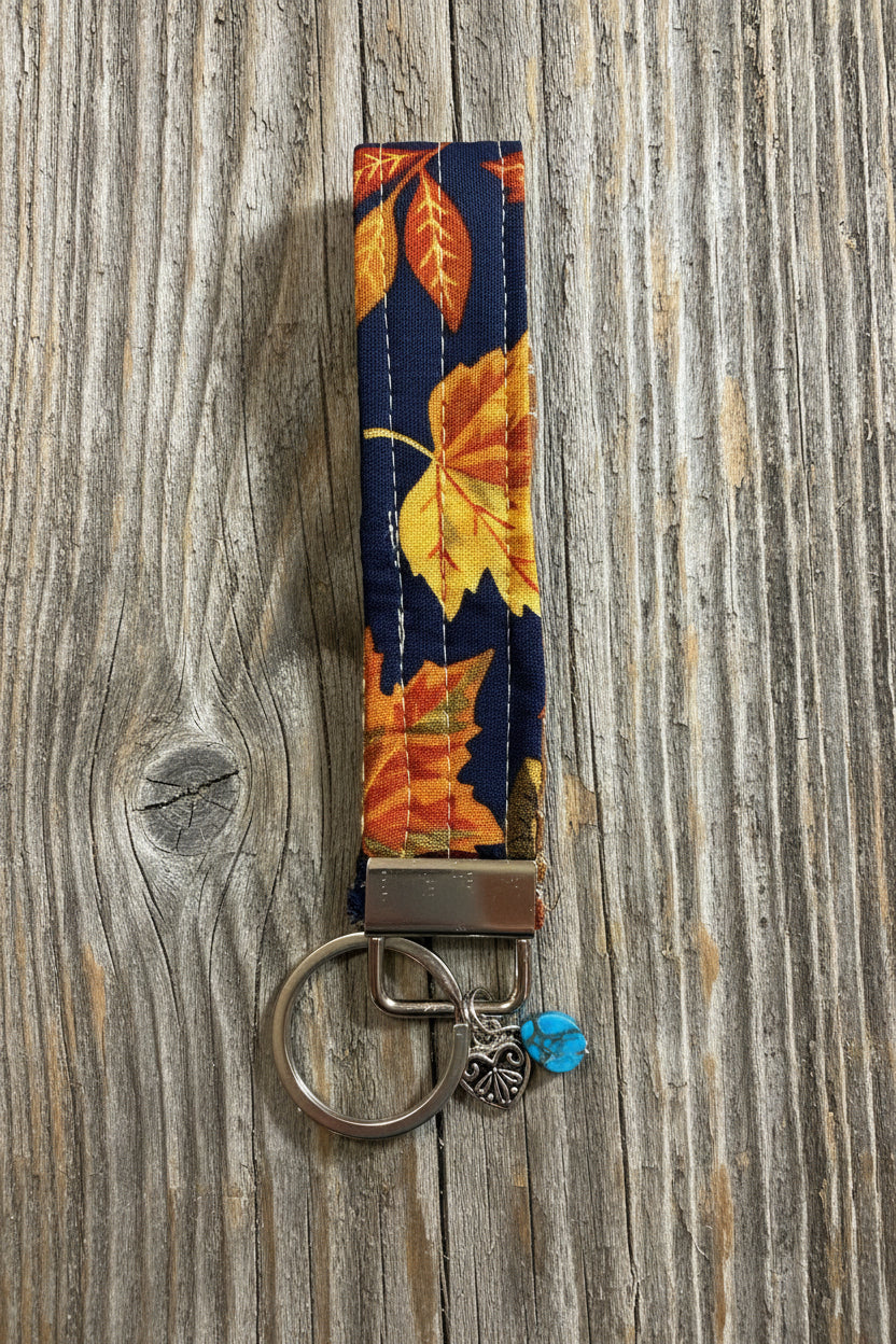Midnight Maple Keychain
