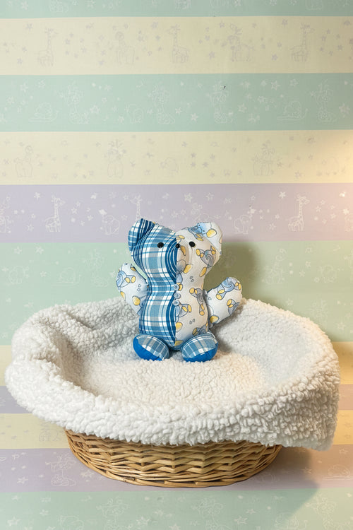 Baby Boy Patch Bear