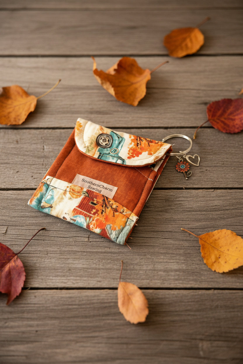 Pumpkin Pickup Wallet