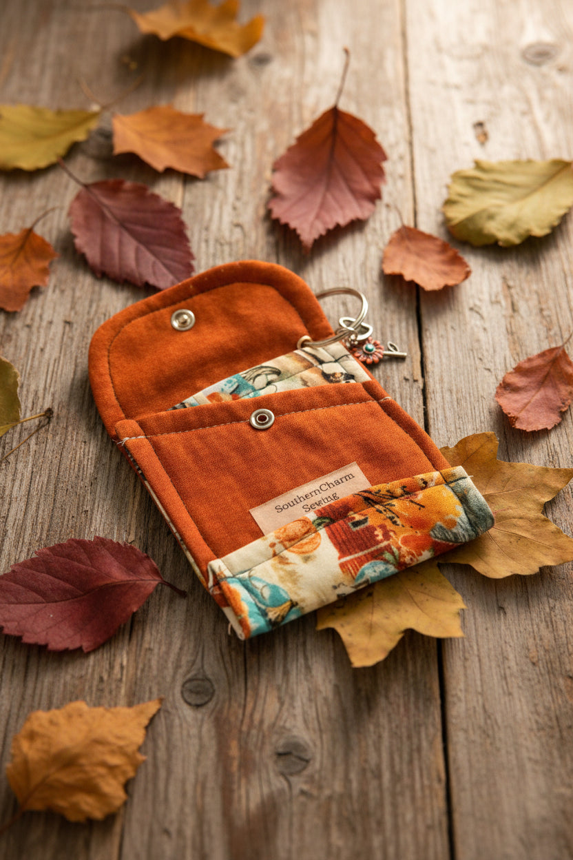 Pumpkin Pickup Wallet