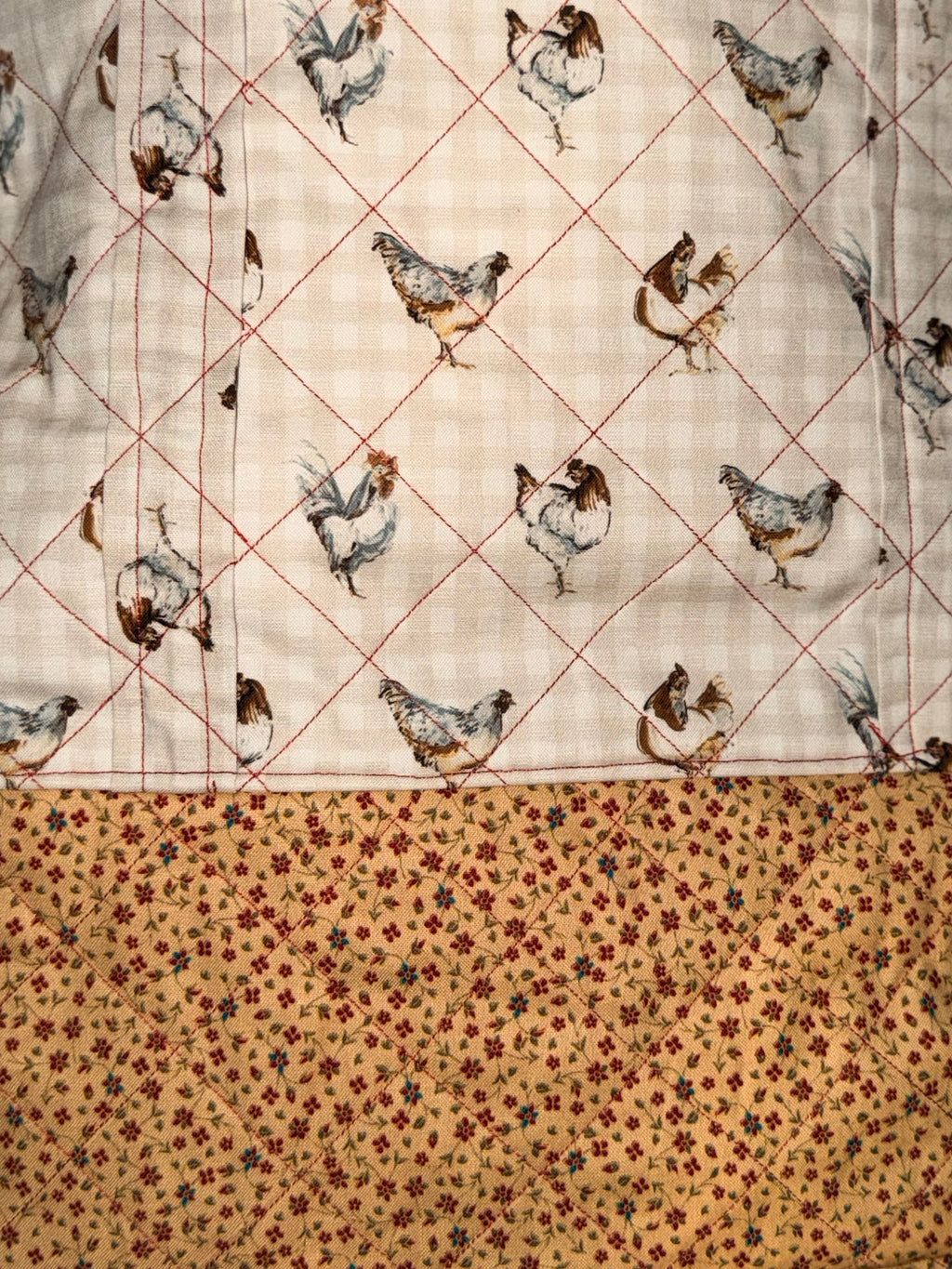 Chicken Print Mini Personal Bag